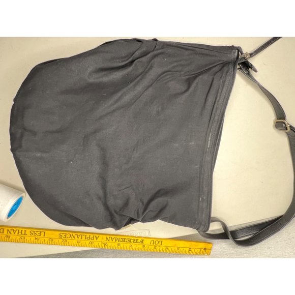 Mark New York Andrew Mark black shoulder bag adjustable strap 2 front zip pocket - Picture 7 of 9